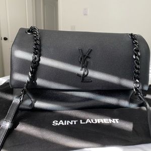 Saint Laurent Medium Black monogram Bag